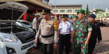 Polres Kutai Barat Gelar Apel Pasukan Sambut Operasi Lilin Mahakam 2024 Dan Tahun Baru 2025