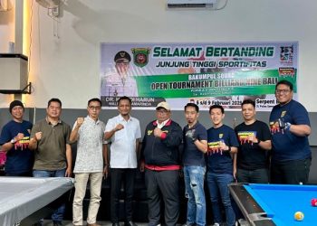 Bakumpul Squad Gelar Turnamen Biliar Nine Ball