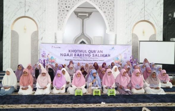 Salimah Samarinda Ajak 100 Muslimah Khatamkan Al-Qur’an di Ngaji Bareng Salimah