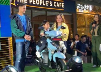 Tasya Kamila Takjub dengan Motor Yamaha GEAR ULTIMA, Resmi Diluncurkan di Bandung