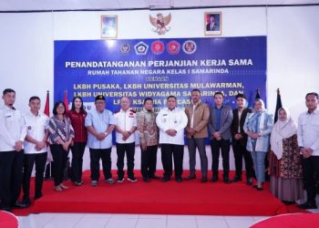 Rutan Samarinda Jalin Kerja Sama Lembaga Bantuan Hukum di Samarinda