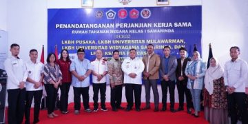 Rutan Samarinda Jalin Kerja Sama Lembaga Bantuan Hukum di Samarinda