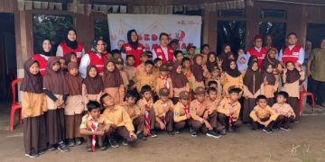 PMI Kaltim Gelar Beduk Ramadan di SD Terpencil Samarinda