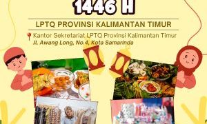 LPTQ Kaltim Gelar “Bazar Semarak Ramadhan”