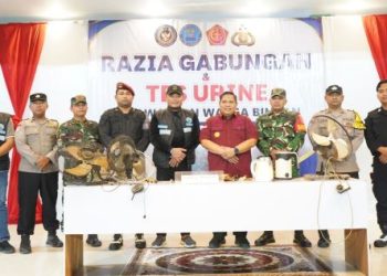 Rutan Samarinda Gelar Razia Gabungan dan Tes Urine Jelang Idul Fitri