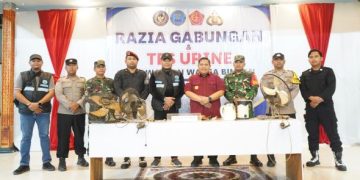 Rutan Samarinda Gelar Razia Gabungan dan Tes Urine Jelang Idul Fitri