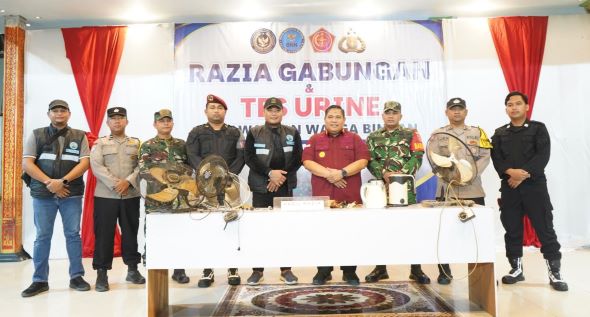 Rutan Samarinda Gelar Razia Gabungan dan Tes Urine Jelang Idul Fitri