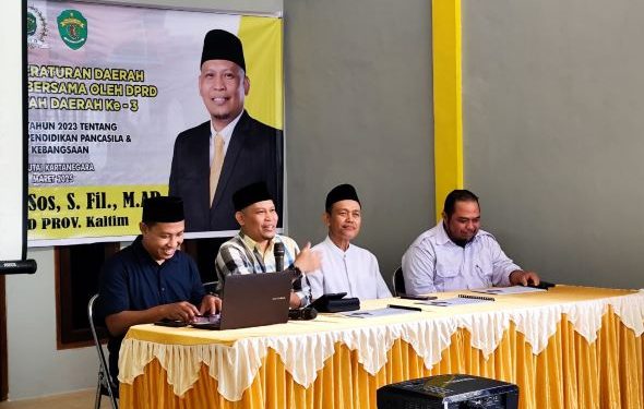 Sekretaris Komisi I DPRD Kaltim, Ajak Masyarakat Optimalkan Pengembangan Nilai Kebangsaan melalui Komunikasi