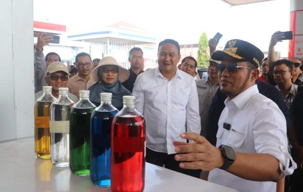 Gubernur Kaltim Sidak SPBU