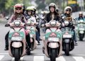 Rayakan Hari Kartini Bareng-Bareng ! Ratusan Pengendara Wanita Riding Bareng Pakai Grand Filano Hybrid Dengan Outfit Kebaya