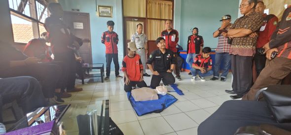 Jasa Raharja Tenggarong Gelar Pelatihan Gawat Darurat