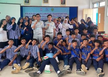 Jasa Raharja Kubar Gelar PPKL di SMP Negeri 1