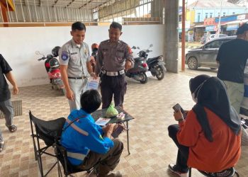 Jasa Raharja dan Satlantas Polres Kutim Sosialisasikan Pemutihan Pajak Kendaraan