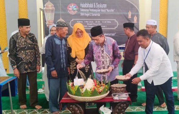 Pembangunan Masjid Tuntas,Ika Smada Samarinda Gelar Syukuran