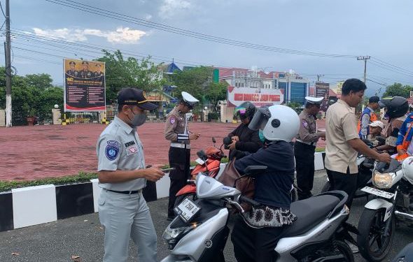 Jasa Raharja Wilayah Bontang Adakan Penertiban Pajak Kendaraan