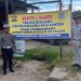 Jasa Raharja Kutai Timur dan Satlantas Polres Kutim Pasang Spanduk Imbauan