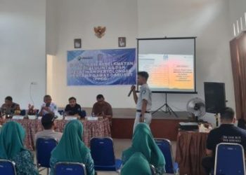 Jasa Raharja Sosialisasikan Lalu Lintas di Teluk Pandan