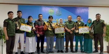 SMK Negeri 15 Samarinda Juara Duta Pelajar Sadar Hukum