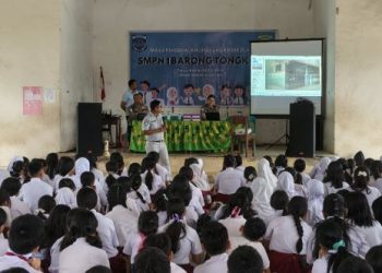 Jasa Raharja Gelar PPKL di SMP 1 Barong Tongkok