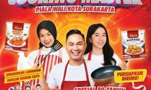 IKWI PWI Surakarta & Fiesta Gelar Lomba Memasak dan Mewarnai Serta Pemecahan Rekor Tumpeng Serba 80