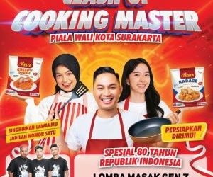 IKWI PWI Surakarta & Fiesta Gelar Lomba Memasak dan Mewarnai Serta Pemecahan Rekor Tumpeng Serba 80