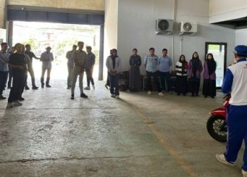 Jasa Raharja Lakukan Safety Riding di PT Bina Pertiwi