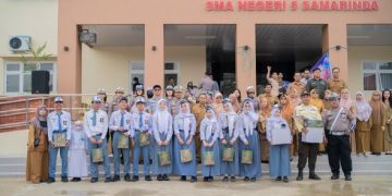 Kampanye Keselamatan di SMA Negeri 5 Kota Samarinda