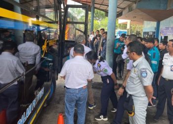 Jasa Raharja Libatkan Dishub Periksa Kelayakan Bus