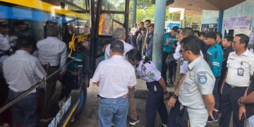 Jasa Raharja Libatkan Dishub Periksa Kelayakan Bus