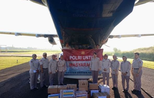 Polri Buka Posko Pondok Cabe, Bantuan Mengalir Deras untuk Aceh, Sumut, & Sumbar