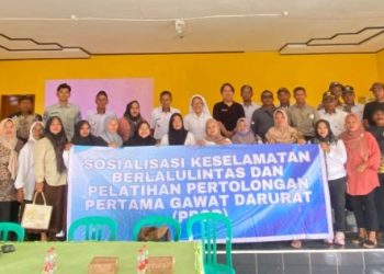 Jasa Raharja Samarinda Bekali Masyarakat Sangatta Utara dengan Pelatihan Pertolongan Pertama Gawat Darurat