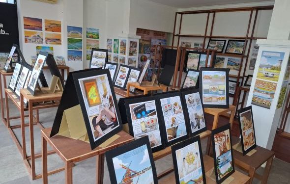 Kreator Samarinda Gelar Graphic Memoir Exhibition