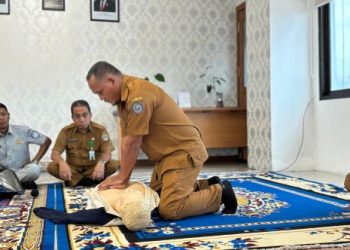 Jasa Raharja Dukung PPGD di Samsat Bontang, Tingkatkan Kesiapsiagaan Petugas