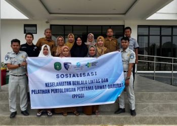 Jasa Raharja Berbagi Ilmu PPGD di Samboja