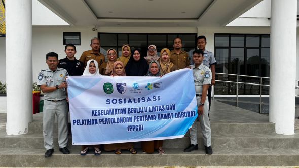 Jasa Raharja Berbagi Ilmu PPGD di Samboja