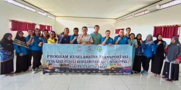 Perkuat Peran Guru sebagai Pelopor Keselamatan, Jasa Raharja Gelar PPKL di SMKN 2 Sendawar