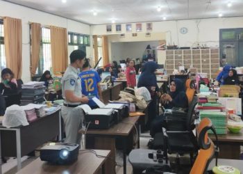 Bangun Generasi Tertib Lalu Lintas, Jasa Raharja Hadirkan Edukasi PPKL di SMAN 1 Sangatta Utara