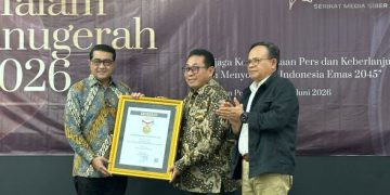 SMSI Beri Penghargaan untuk Tokoh Inspiratif, Sahabat Pers, dan Pelopor Kemerdekaan Pers