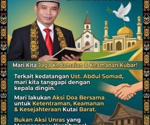Tokoh Agama Kutai Barat Ajak Masyarakat Jaga Toleransi dan Kedamaian