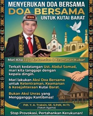 Tokoh Agama Kutai Barat Ajak Masyarakat Jaga Toleransi dan Kedamaian