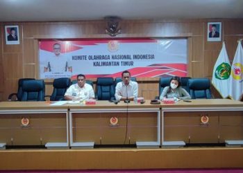Pelantikan Pengurus KONI Kaltim Menyesuaikan Agenda Gubernur