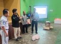 Jasa Raharja Gelar Pelatihan Pertolongan Pertama Gawat Darurat (PPGD) di Kantor Desa Batuah