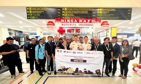 Kantor Imigrasi Samarinda Jalin Kemitraan Bersama Pers