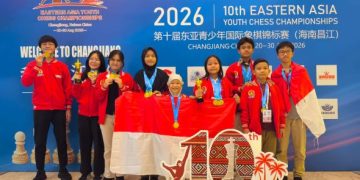 Pecatur Kaltim Sumbang Emas dan Perak untuk Indonesia di Kejuaraan Catur Asia Timur