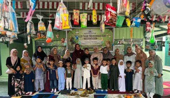 TK Kartika Ajak Siswa Tiru Tauladan Nabi Muhammad