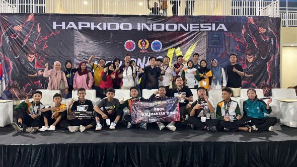 Hapkido Kaltim Bawa Pulang 15 Medali dari Kejurnas
