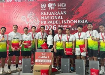 Padel Putra Kaltim Juara Kejurnas 2026