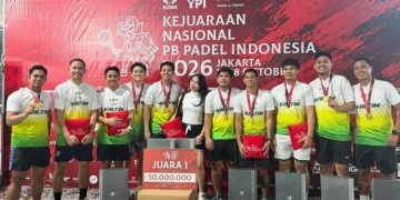 Padel Putra Kaltim Juara Kejurnas 2026
